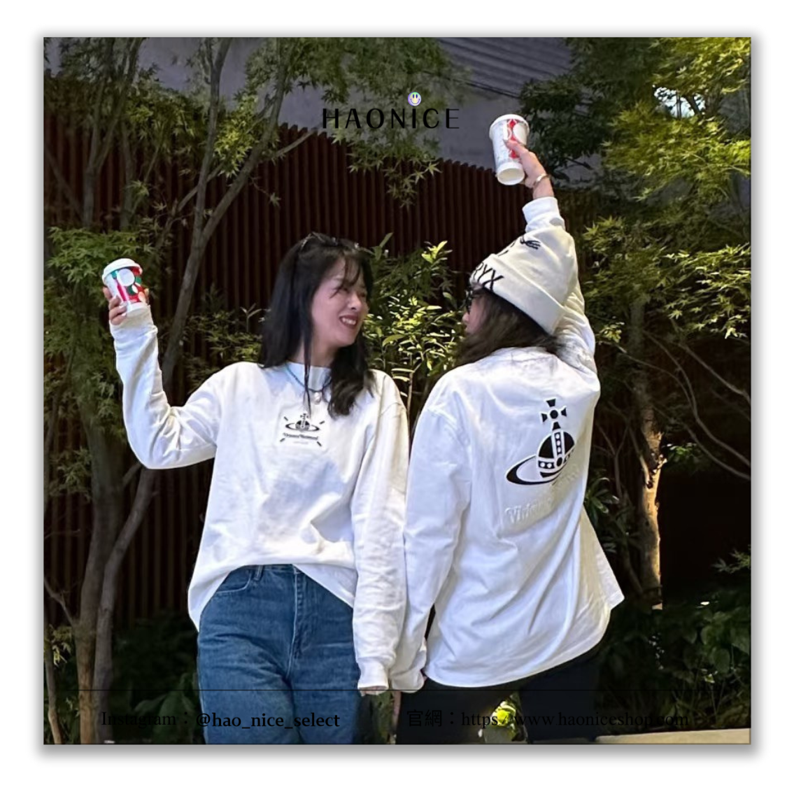 【HAO NICE】英國潮🇬🇧Vivienne Westwood 西太后🪐👑️經典大土星logo 立體壓紋 長袖 長T 大學T