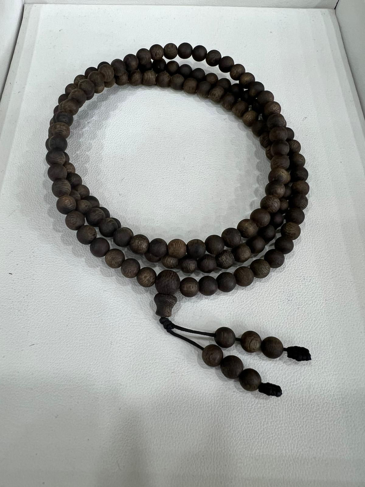 【直播】LL0103173 全沉水級沉香多圈手串 5mm (送沉香小木條香玻璃瓶)