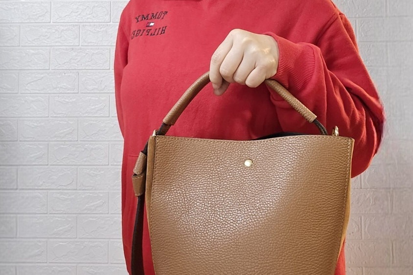 意大利啡色一袋三用手袋