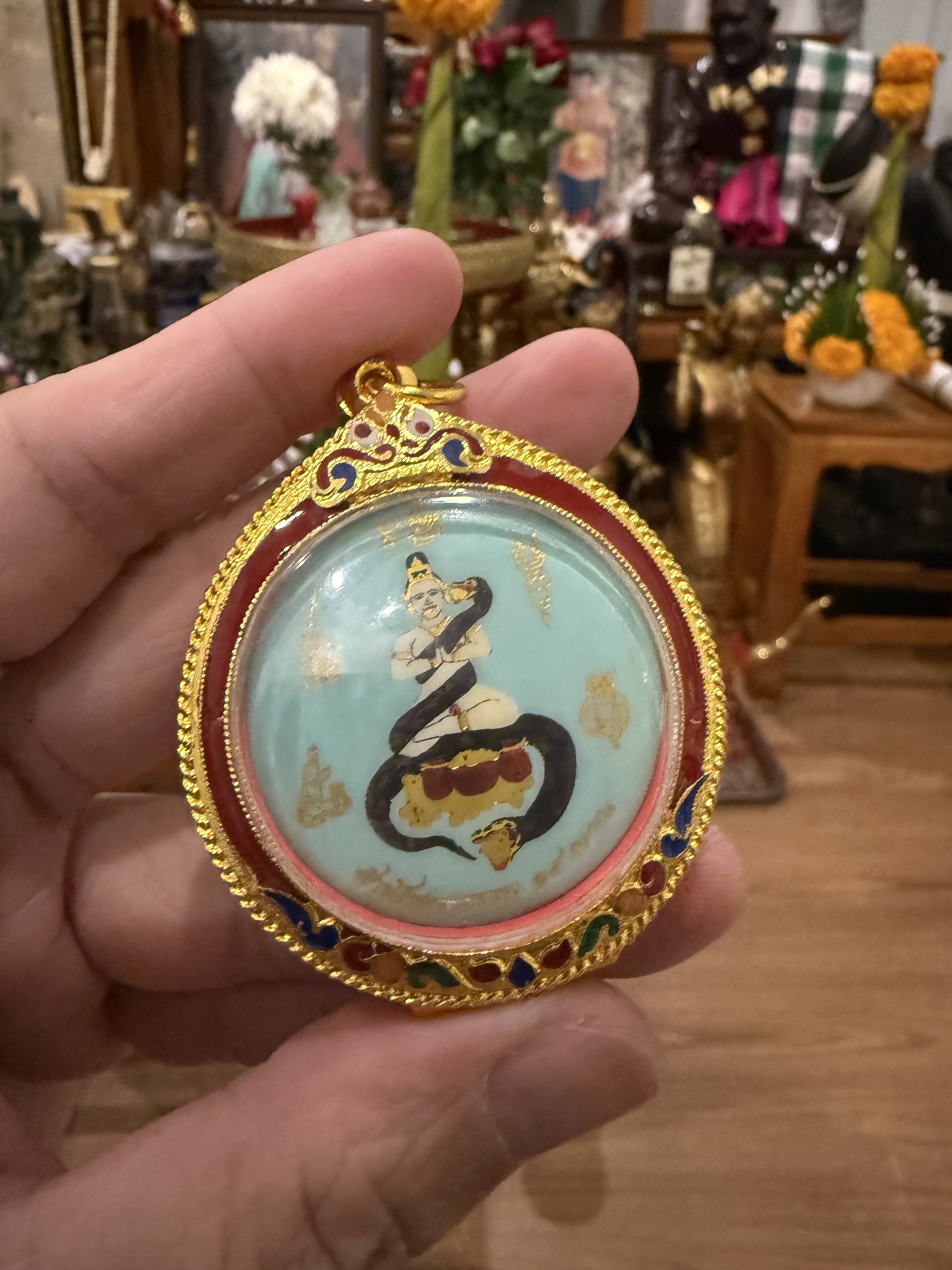 龍普因傳承 靈蛇法脈 蛇仙轉運牌（KE63）