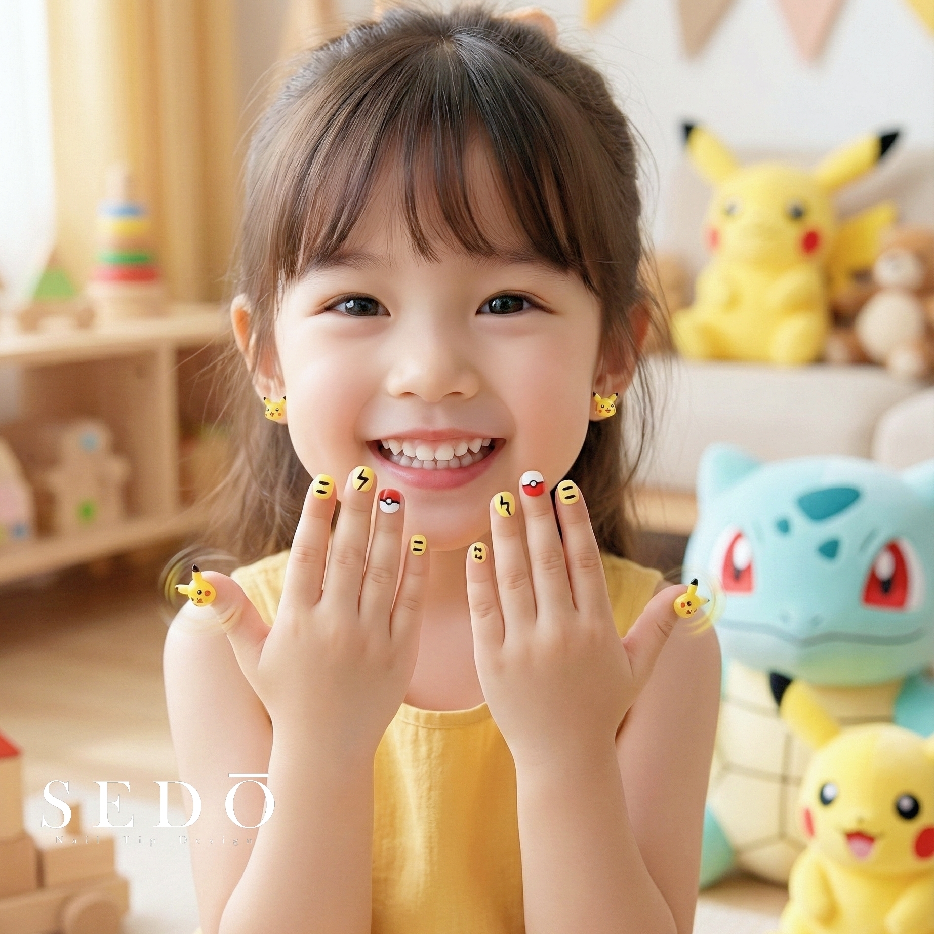 ■兒童甲■轉轉閃電皮卡丘(附耳夾)