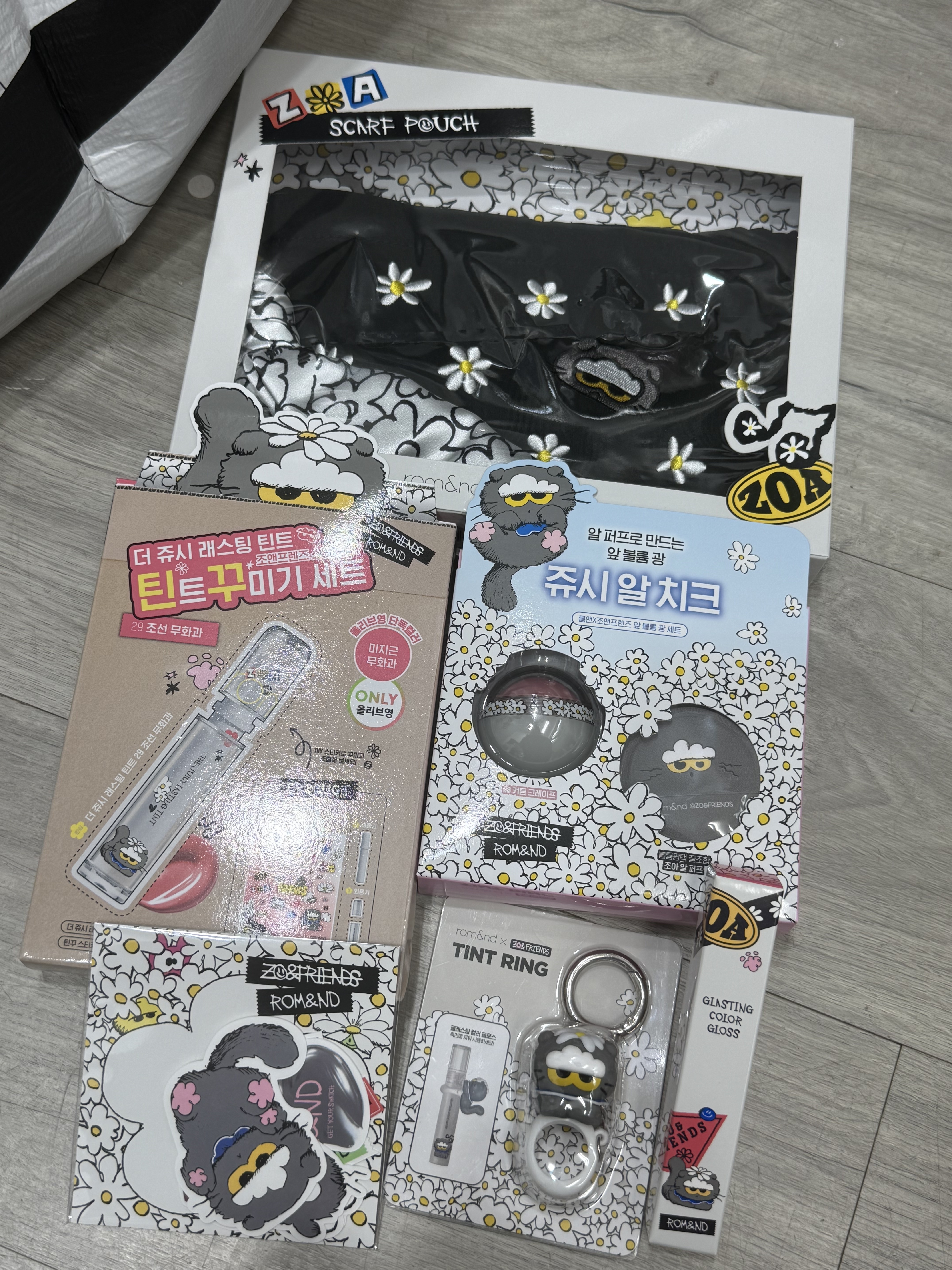 (現貨) romand x zoa set 2