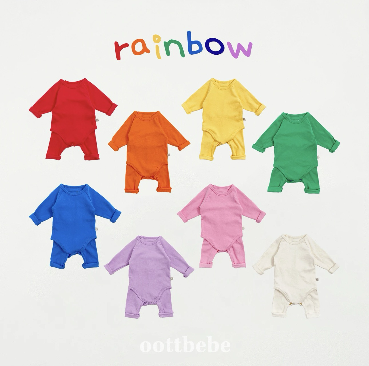 Oottbebe Rainbow Suit Set