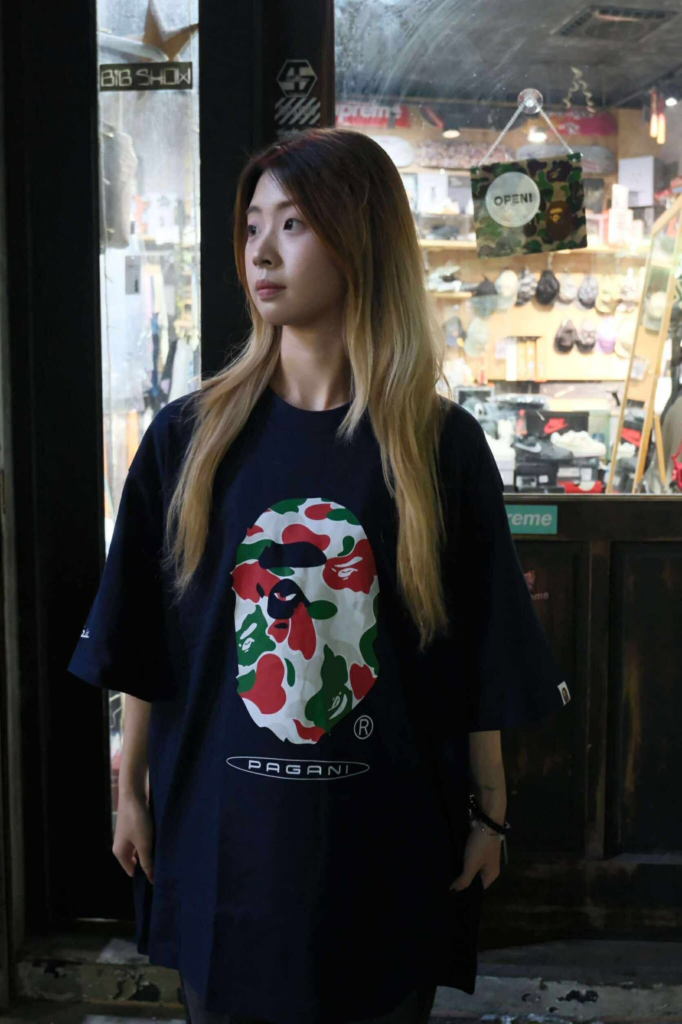 BAPE® x PAGANI 超強聯名 短TEE