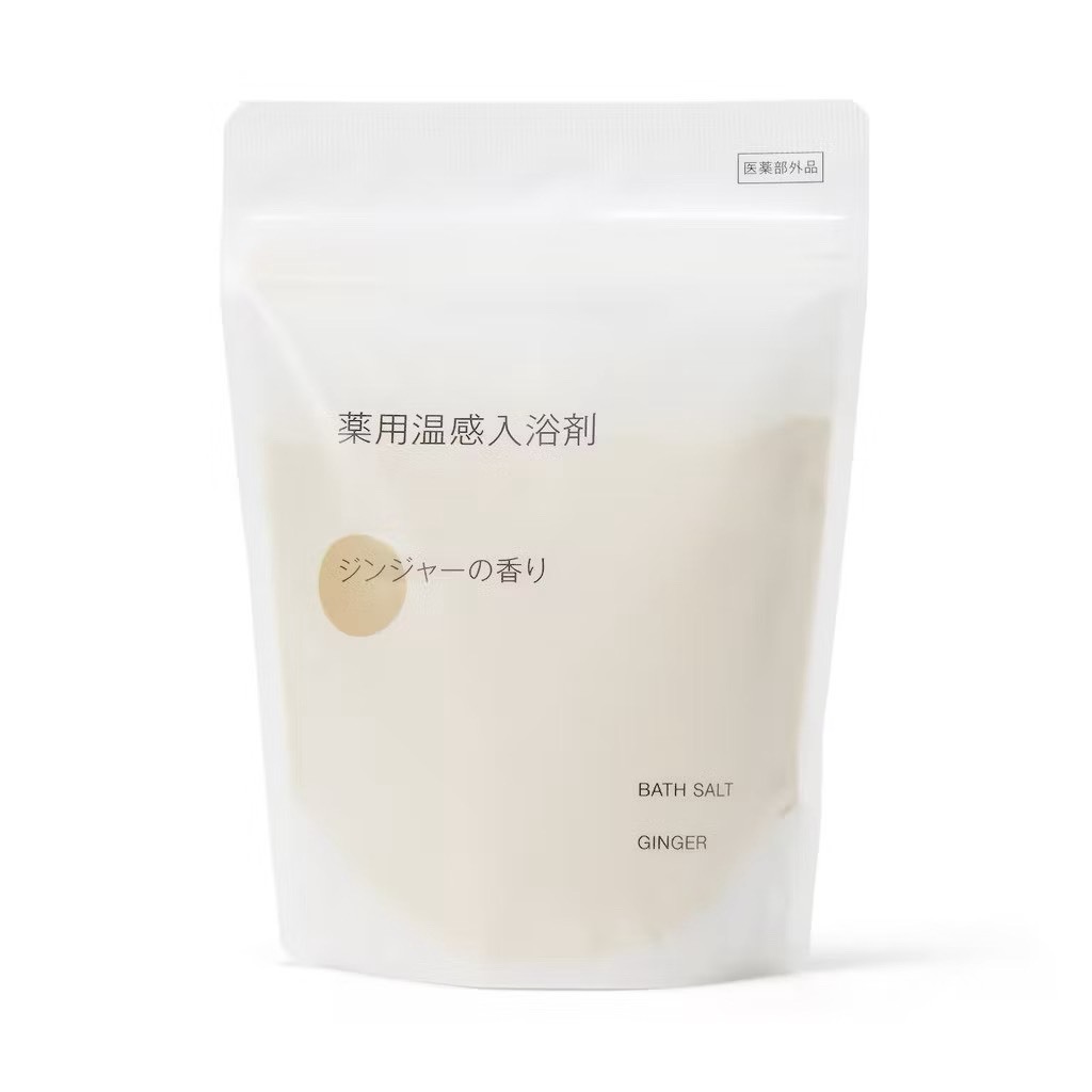 【日本 MUJI】泡澡・沐浴鹽 🛁 300g 附杓子