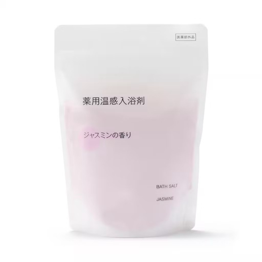 【日本 MUJI】泡澡・沐浴鹽 🛁 300g 附杓子