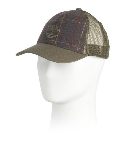 【預購】Q010304 TIMBERLAND 格子圖案卡車帽