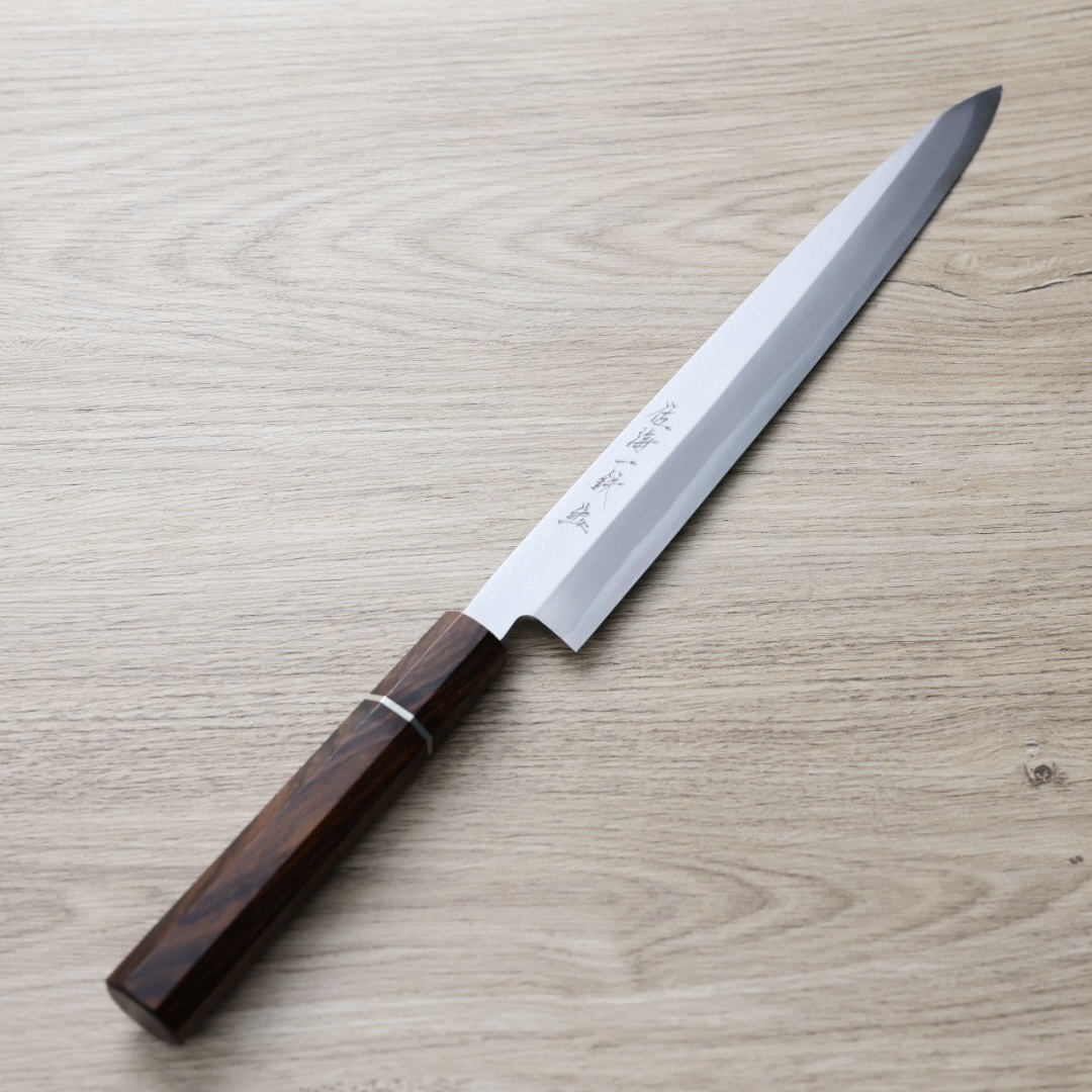 佐海 伊野忠刃物 一鉄 柳刃 270mm 青紙鋼