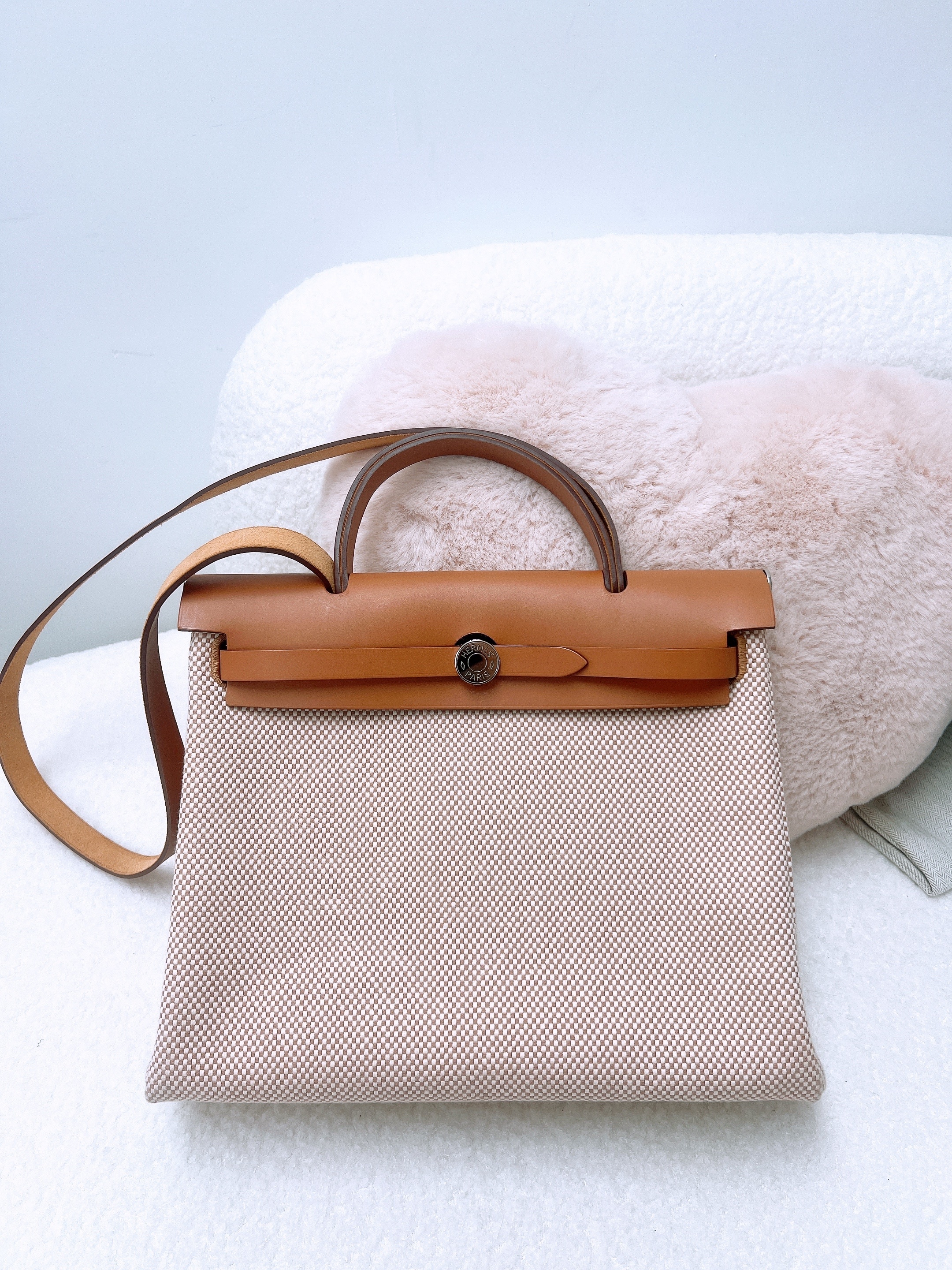 Hermes herbag 31 (gold PHW/ stamp Y)