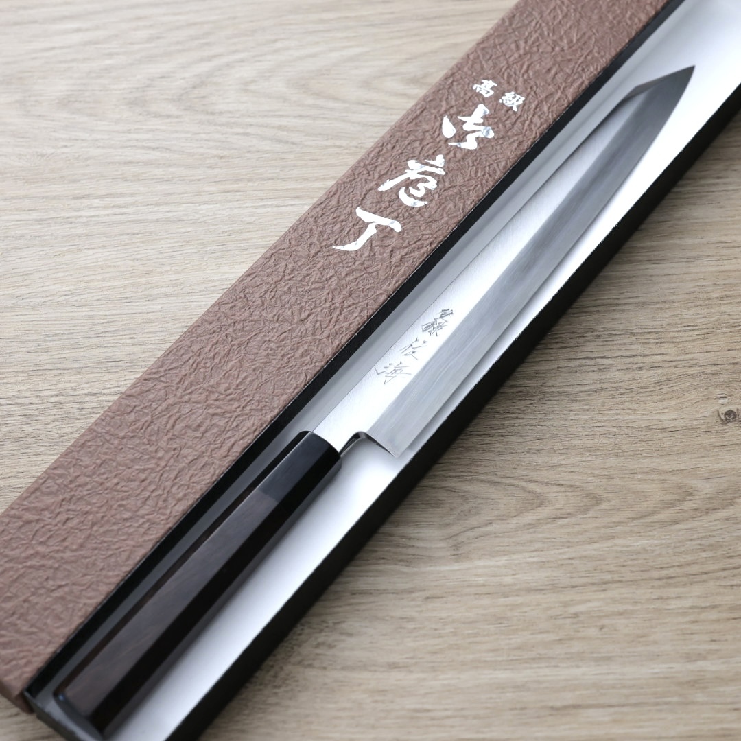 佐海 中川打刃物x清水將史 切付柳刃 270mm 銀三鋼