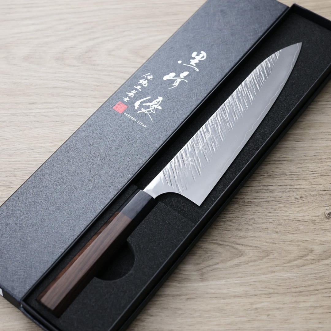 黑崎優 風神 牛刀 210mm SG2粉末HSS鋼