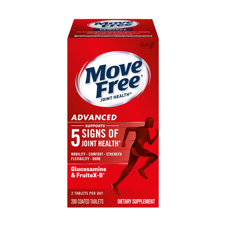 美國益節Schiff 葡萄糖胺1500毫克+軟骨素200毫克（4合1), 200粒裝