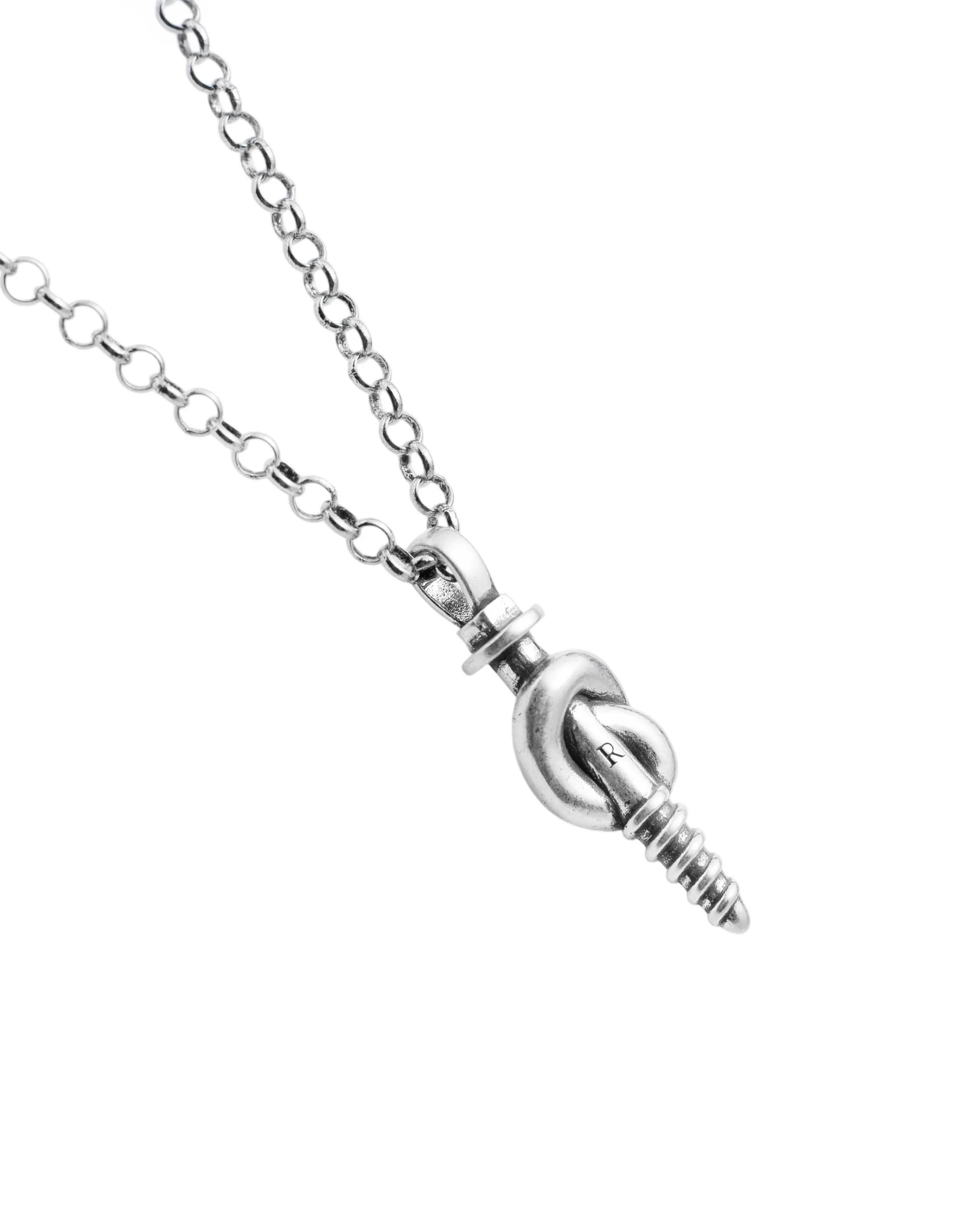 RECOVERY 螺扭結項鍊 (古銀)