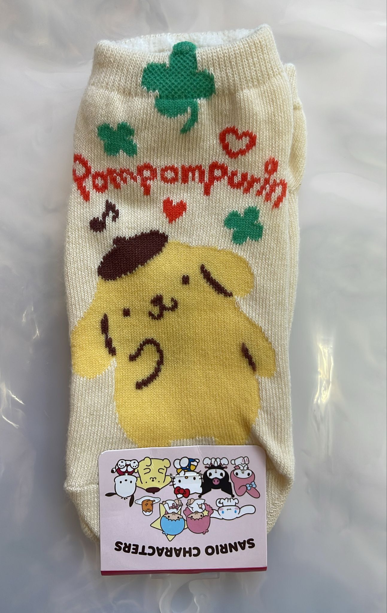 韓國 布甸狗 兒童襪