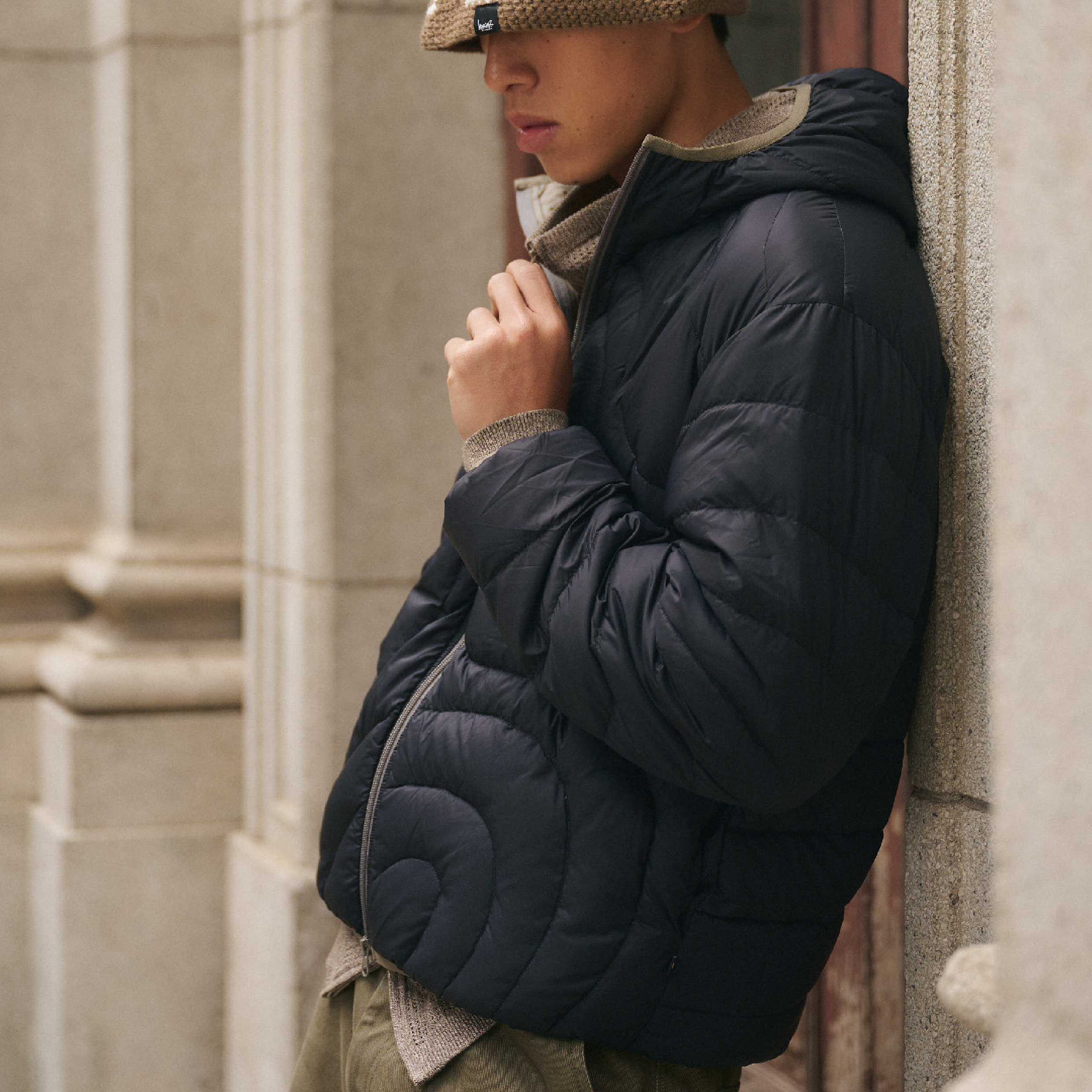 BOHRHOO Down Hooded Jacket 鴨絨 連帽羽絨外套 [BH1085]