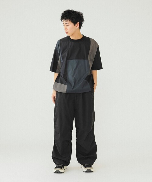 <折扣開始！> 日本 BEAMS 寬鬆 尼龍 抽繩 軍褲 兩色