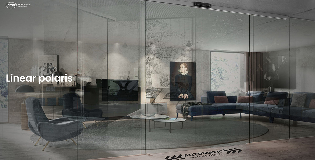 JNF Linear polaris Automatic sliding door system
