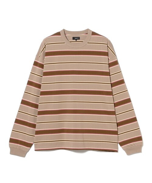 <折扣開始！> 日本 BEAMS  寬鬆 條紋 長袖 三色