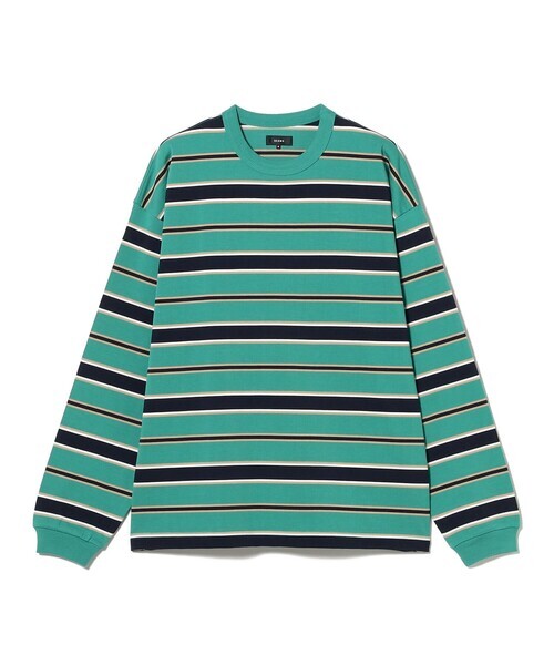 <折扣開始！> 日本 BEAMS  寬鬆 條紋 長袖 三色