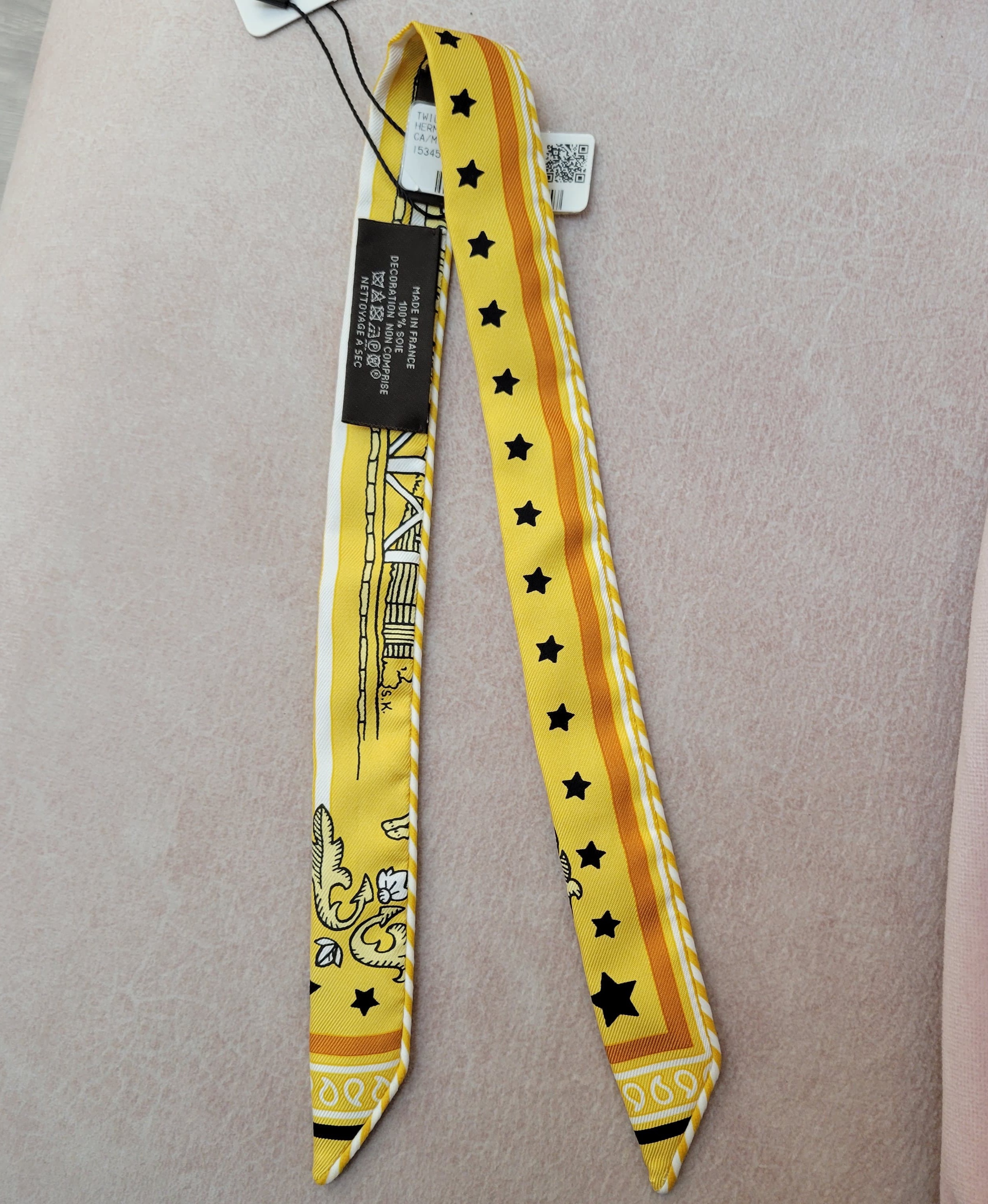 Hermes Twilly Doll Yellow 黃色