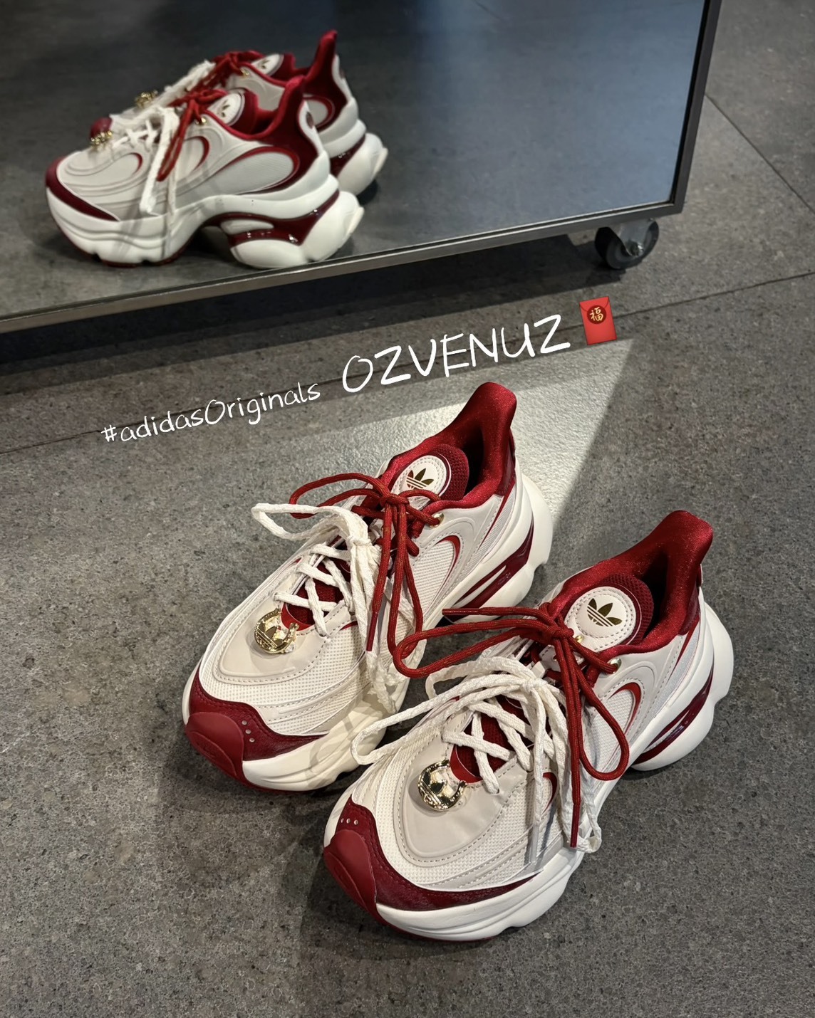 <必買!>Adidas Originals Ozvenuz 厚底 2026馬年限定色