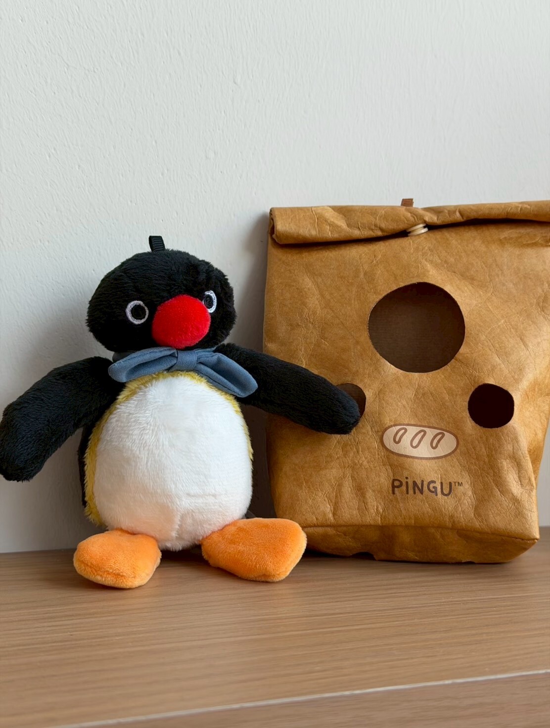 PINGU 企鵝家族 麵包坊系列 毛絨吊飾