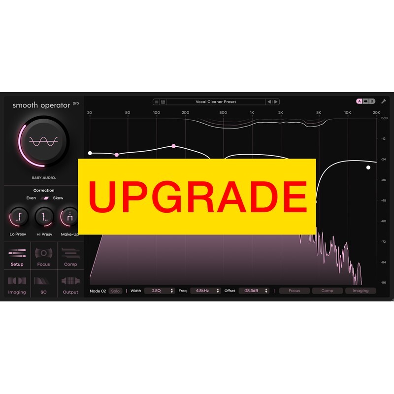 Baby Audio Smooth Operator Pro Upgrade｜動態頻譜平衡器