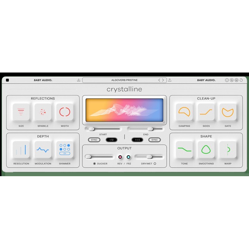 Baby Audio Crystalline｜演算法殘響效果器