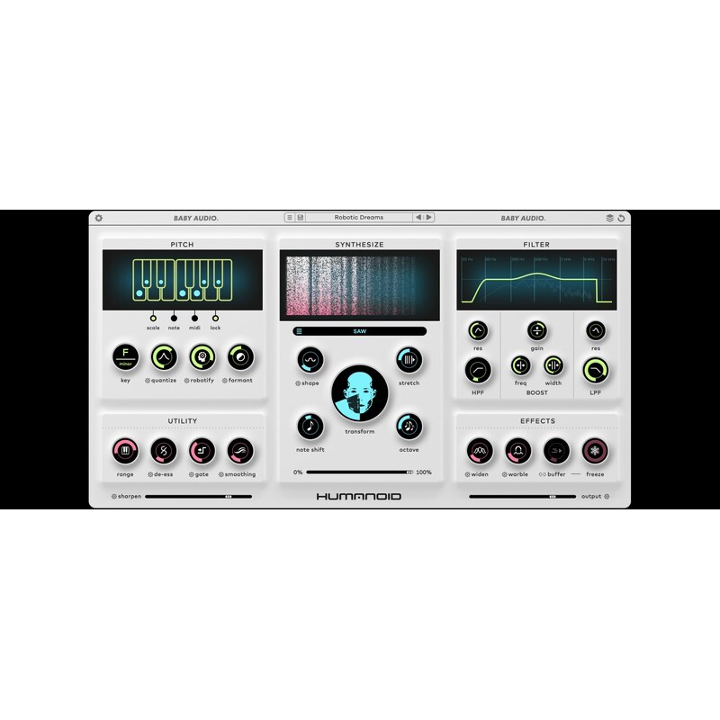 Baby Audio Humanoid｜人聲變形合成器