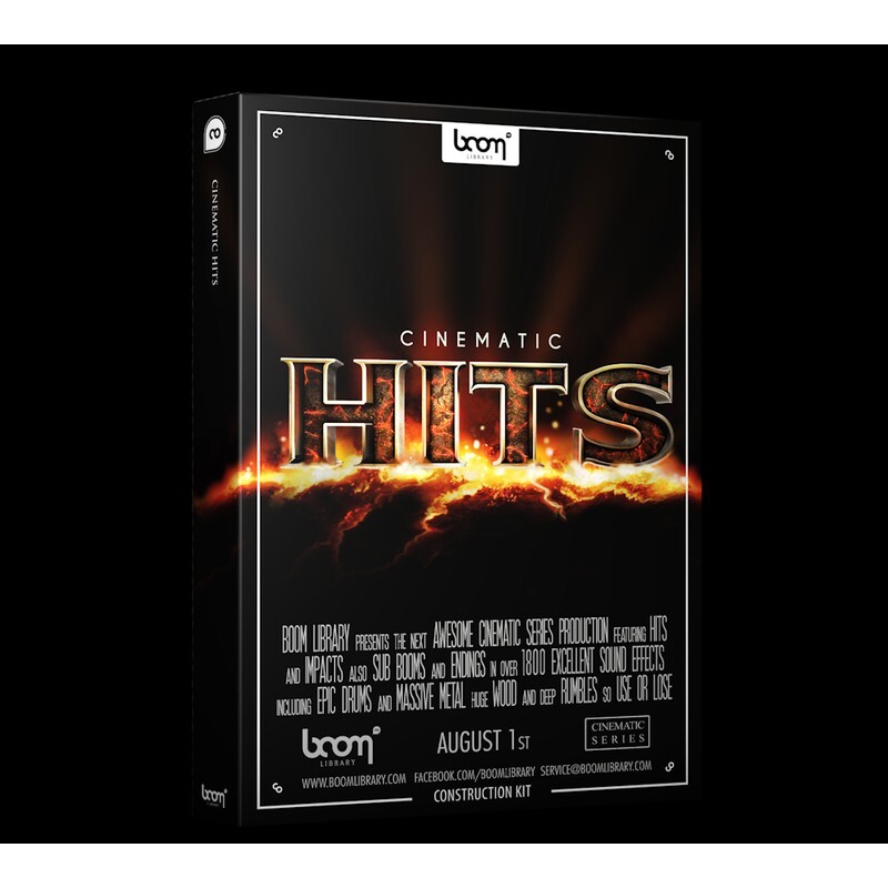 BOOM Library Cinematic Hits CK｜電影撞擊音效素材庫