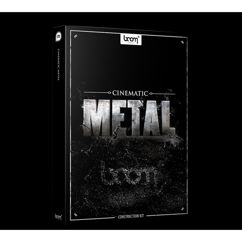 BOOM Library Cinematic Metal 1 CK｜電影金屬撞擊音效素材包