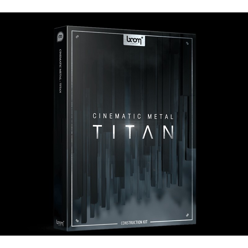 BOOM Library Cinematic Metal Titan CK｜電影金屬音效建構套件