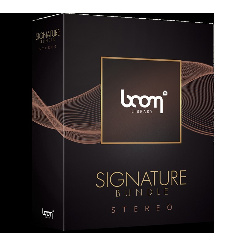 BOOM Library Signature Bundle Stereo｜立體聲音效庫全集