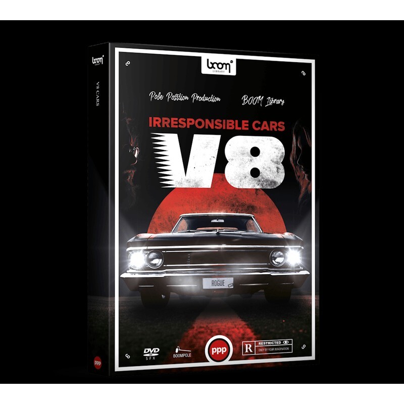 BOOM Library Cars V8｜V8引擎音效素材庫