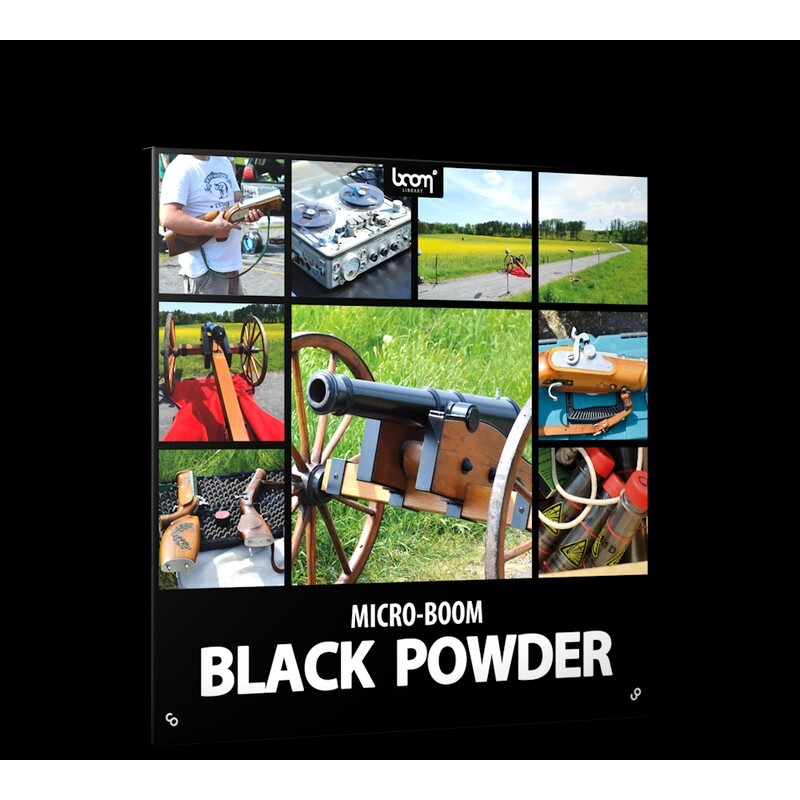 BOOM Library Black Powder｜黑火藥與加農砲音效庫