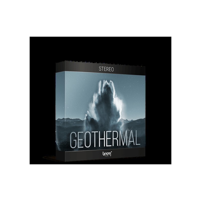 BOOM Library Geothermal STEREO｜地熱能量音效庫