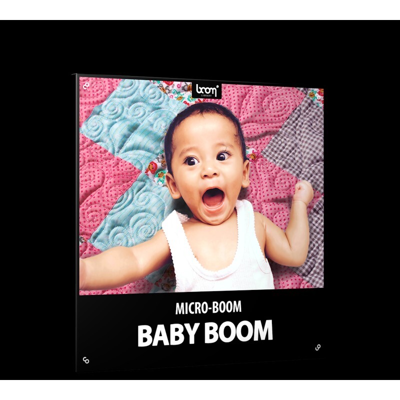 BOOM Library Baby BOOM Library｜嬰兒人聲情緒音效庫
