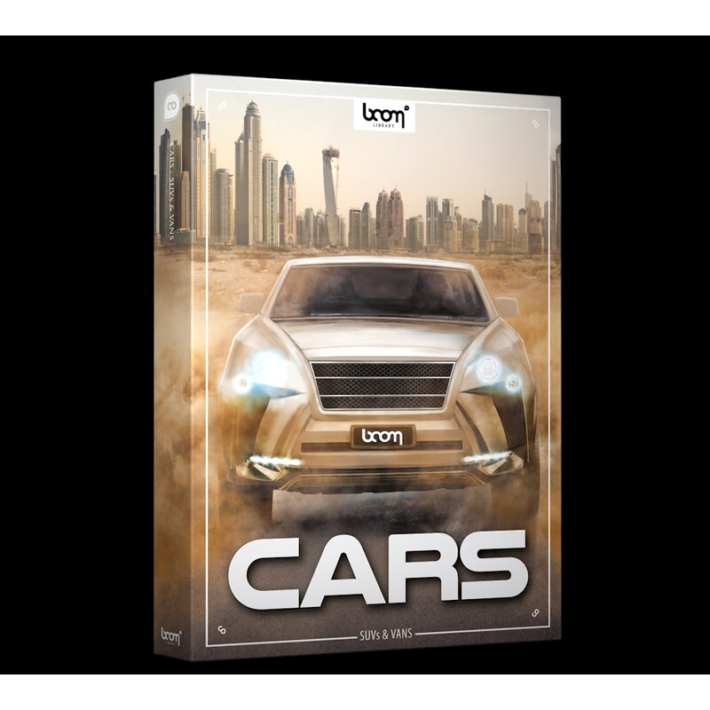 BOOM Library Cars SUVs & Vans｜車輛音效素材庫