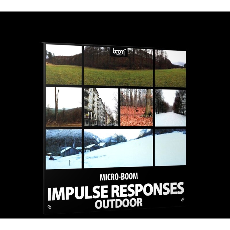 BOOM Library Outdoor Impulse Responses｜戶外空間脈衝響應庫