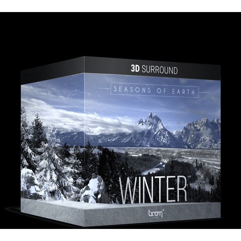 BOOM Library Seasons Of Earth Winter 3D Surround｜冬季自然環境音效庫