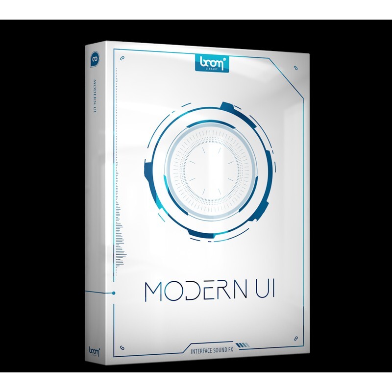 BOOM Library Modern UI｜使用者介面音效庫