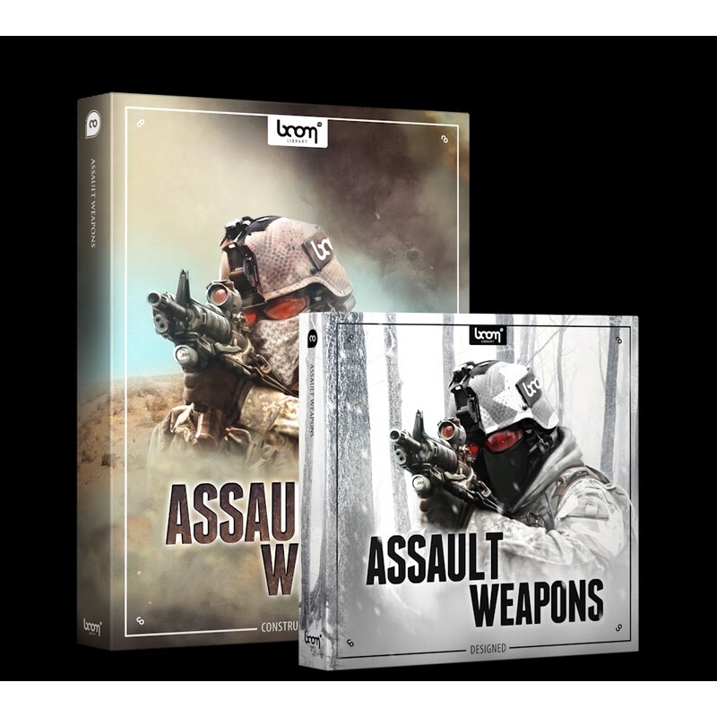 BOOM Library Assault Weapons Bundle｜突擊武器音效素材庫