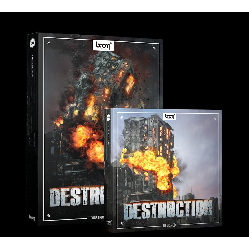 BOOM Library Destruction Bundle｜毀滅破壞音效素材包