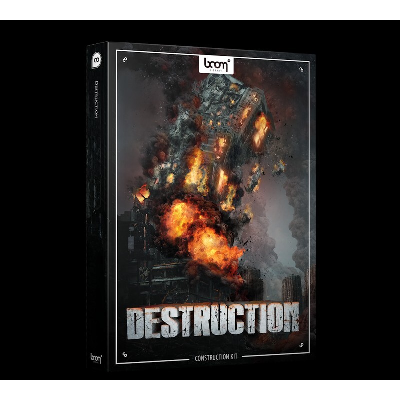 BOOM Library Destruction CK｜破壞音效素材包