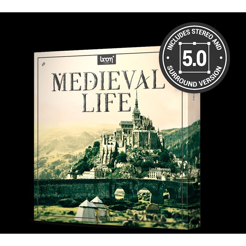 BOOM Library Medieval Life Designed｜中世紀生活場景音效庫