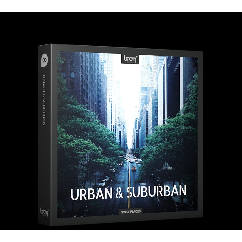 BOOM Library Urban & Suburban｜環境音效庫