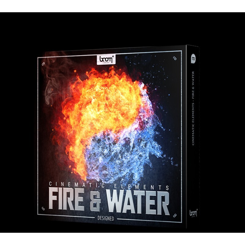 BOOM Library Cinematic Fire & Water Designed｜電影級特效音效庫