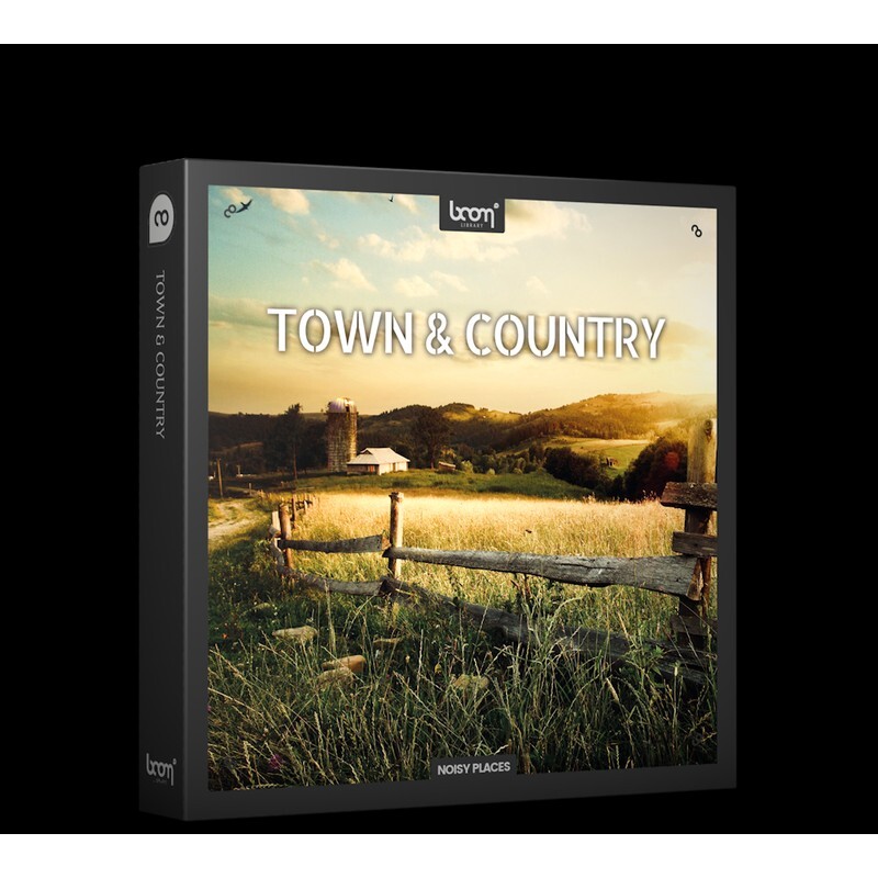 BOOM Library Town & Country｜環境音效庫
