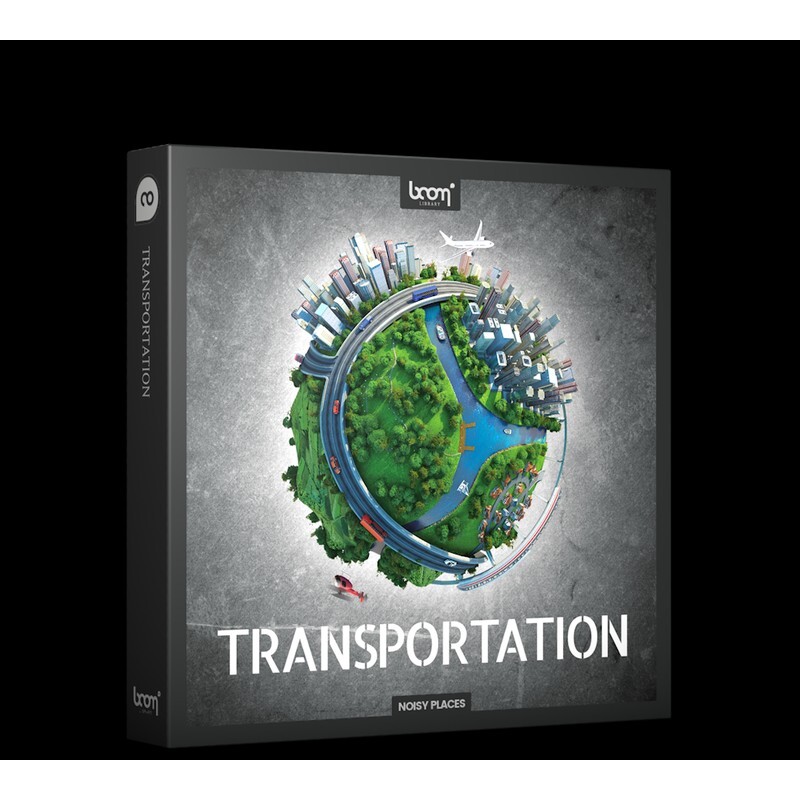 BOOM Library Transportation｜交通運輸環境音效庫