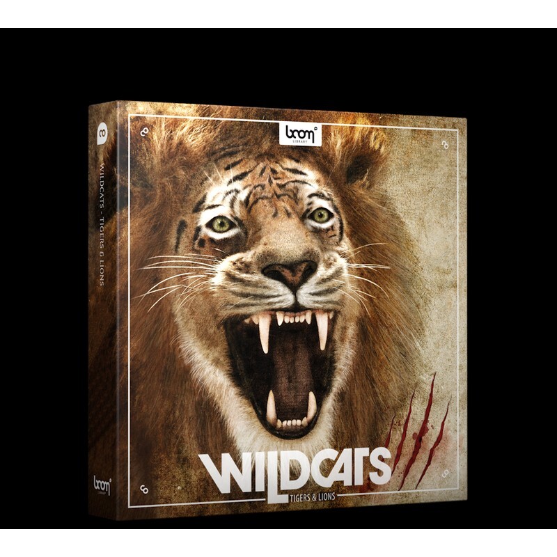 BOOM Library Wildcats｜大型貓科音效素材庫